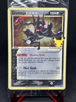 Greninja Gold Star Promo SWSH144 Pokemon Celebrations Sealed NM - Image 1