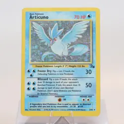 Pokemon TCG - Articuno 2/62 Fossil Holo Rare WOTC - PL - Image 2
