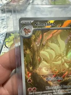 Pokemon Ninetales 199/197 SV03 Obsidian Flames Illustration Rare Holo 120 HP🌟 - Image 5