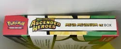 Pokemon Mega Evolution Ascended Heros Mega Meganium Ex Box Factory Sealed - Image 3