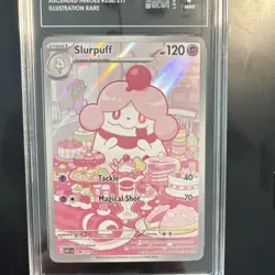 Pokemon TAG 9Graded Slurpuff 236/217 Ascended Heroes IR Holo English 2026 120 HP - Image 3