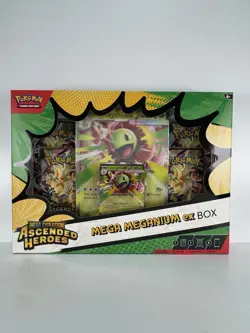 Pokemon TCG Meg Evolution Ascended Heroes Meganium ex Box - Factory Sealed New! - Image 1
