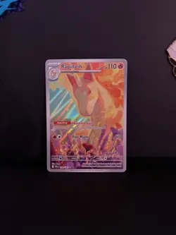 Rapidash 189/182 Illustration Rare Destined Rivals Pokemon - Image 1