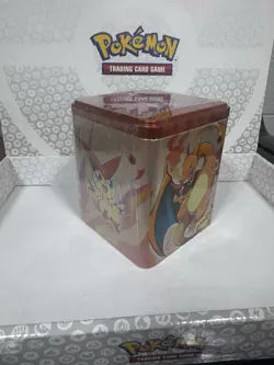 ✨ Pokemon TCG: Stacking Tin Charizard Fire Version NEW Sealed - Image 1