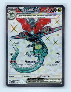 Pokemon tcg SV06: Twilight Masquerade Dragapult ex Near Mint or Better - Image 1