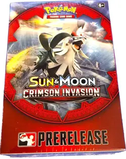 Pokemon TCG: Sun and Moon Crimson Invasion Prerelease Build and Battle box 820650832635 - Image 1