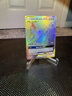 Pokemon TCG Rainbow Birds Latias & Latios Tag Team Team Up *DESC - Image 3
