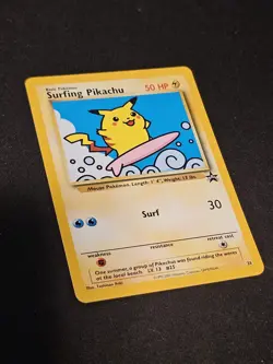 Pokemon TCG Surfing Pikachu 28 Black Star Promo Mint Near Mint - Image 2