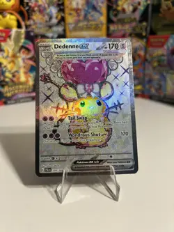 Pokemon TCG Dedenne EX 239/193 Paldea Evolved Ultra Rare Full Art Holo - Image 1