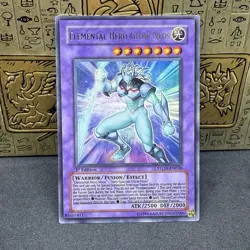 Yugioh - Elemental Hero Glow Neos STON-EN036 Ultra Rare 1st Edition LP - Image 1