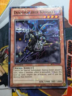 Doomcaliber Knight BP01-EN141 Starfoil Rare 1st Edition YUGIOH CARD - VLP - Image 1