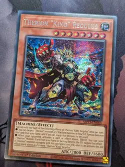 Therion "King" Regulus - MP23-EN063 - Prismatic Secret Rare - 1st Edition Yugioh - Image 1