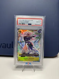 One Piece Jewelry Bonney Carrying Will English Alt Art OP13-108 PSA 10 Gem Mint - Image 1