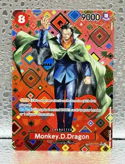 MONKEY.D.DRAGON SP EMPERORS IN THE NEW WORLD OP07-015 ONE PIECE NM++ - Image 1