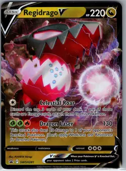 Regidrago V SWSH281 - Pokemon TCG SWSH Black Star Promos - Holo Promo (NM) - Image 1