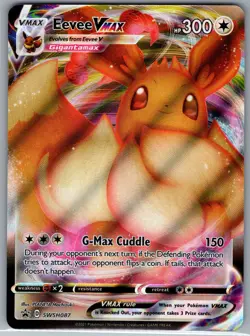 Eevee Vmax SWSH087 - Pokemon TCG SWSH Black Star Promos - Full Art Promo (NM) - Image 1