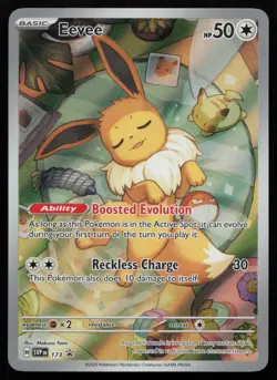 Eevee 173 Holo Promo Scarlet & Violet ETB Promo Pokemon English NM - Image 1