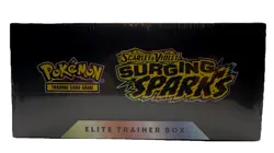POKEMON TCG SCARLET VIOLET SURGING SPARKS ETB ELITE TRAINER BOX FACTORY SEALED - Image 3