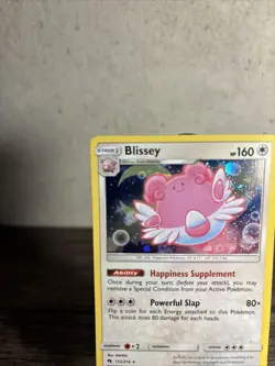 Pokemon TCG Blissey Pokemon Promos 153/214 Promo Cosmos Holo Rare-LP!! - Image 2