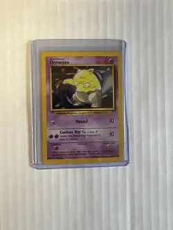 Pokemon TCG Drowzee 49/102 Base Set Regular Unlimited WOTC - Image 2
