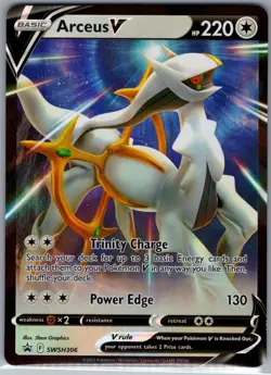 Arceus V SWSH306 - Pokemon TCG SWSH Black Star Promos - Holo Promo (NM) - Image 1