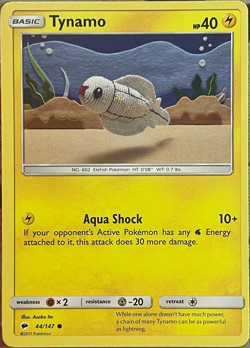 Tynamo - 44/147 - Burning Shadows Pokemon 2017 - Image 1