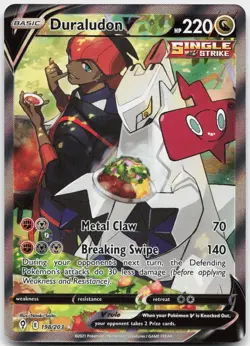 Duraludon V 198/203 Ultra Rare Evolving Skies Pokemon Near Mint - Image 1