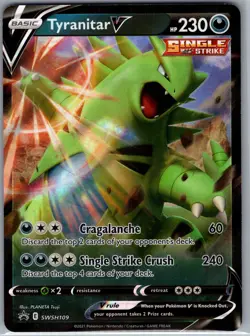 Tyranitar V SWSH109 - Pokemon TCG SWSH Black Star Promos - Holo Promo (NM) - Image 1