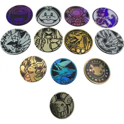 Pokemon TCG Coin Lot of 12 Charizard Mewtwo Gengar Lucario Pikachu And More - Image 1