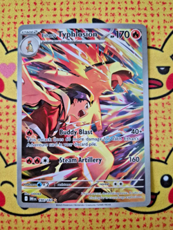 Pokemon Ethan's Typhlosion Illustration Rare Destined Rivals Near Mint - Image 1