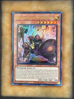 Yugioh Dodododo Warrior DUAD-EN004 Ultra Rare 1st Ed NM - Image 1