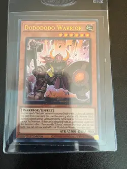 YUGIOH DUELIST'S ADVANCE DODODODO WARRIOR 1ST EDITION #EN004 - Image 1