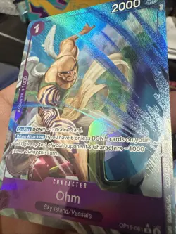 Ohm (Alternate Art) #OP15-061 Adventure on Kami's Island One Piece - Image 3