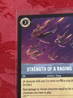 Lorcana Fabled - Strength of a Raging Fire - 201/204 M/NM - Image 3