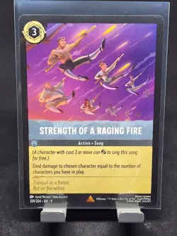 Strength of a Raging Fire 201/204 Lorcana Fabled - Image 1