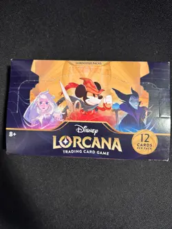 Disney Lorcana TCG The First Chapter Booster Box New Factory Sealed 24 Packs - Image 1