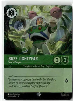 Buzz Lightyear - Space Ranger (Epic) [Lorcana TCG 12 - 211/204] - Image 1