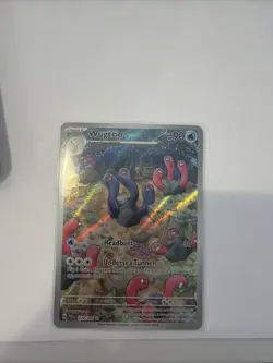 Pokemon TCG Wugtrio Holo Full Art Card Paldean Fates SV 224/091 NM Condition - Image 1