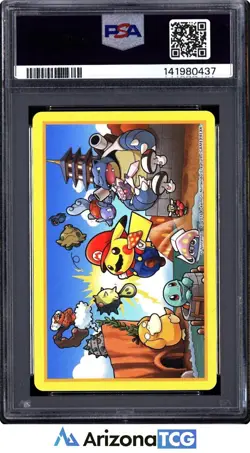 Pokemon 2016 Mario Pikachu 8 Of Hearts Playing Cards Japanese GEM MINT PSA 10 - Image 2