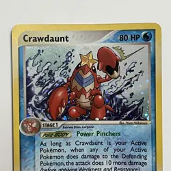 Pokemon TCG Crawdaunt 3/97 - Holo Rare Ex Dragon Pokemon Card LP - Image 2