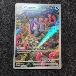 Pokemon TCG Wugtrio Card 224/091 SV Paldean Fates (NM) - Image 1