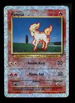 #2 Ponyta 87/110 Legendary Collection 2002 Reverse Holo Vintage Pokemon Card - Image 1