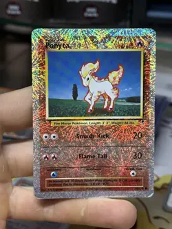 #2 Ponyta 87/110 Legendary Collection 2002 Reverse Holo Vintage Pokemon Card - Image 3
