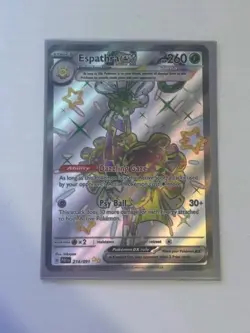 Espathra ex - 214/091 - SV: Paldean Fates - Shiny Ultra Rare Pokemon Card - Image 1