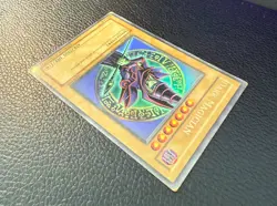 YUGIOH DARK MAGICIAN ULTRA RARE LEGEND OF BLUE EYES 1ST EDITION LOB-005 LP - Image 3