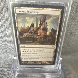 Magic: The Gathering Gavony Township Land Card English Peter Mohrbacher - Image 1