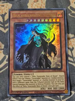 Hela, Generaider Boss of Doom - Ultra Rare - GFP2-EN090 Yugioh - Image 1