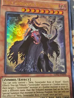 Hela, Generaider Boss of Doom - Ultra Rare - GFP2-EN090 Yugioh - Image 3