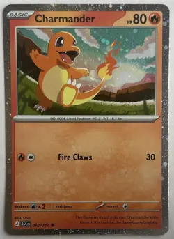 Charmander - 020/217 (Cosmos Holo) Miscellaneous Cards & Products Pokemon NM - Image 1
