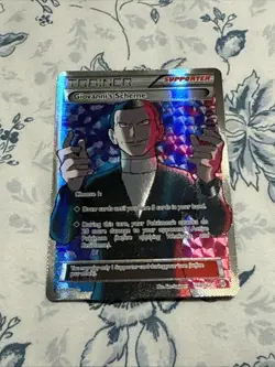 2015 Pokemon Giovanni's Scheme Breakthrough Full Art Holo 162/162 English Card - Image 4